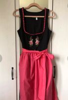 Dirndl schwarz pink, mit besticktem Rocksaum. Material/ Baumwolle Niedersachsen - Göttingen Vorschau