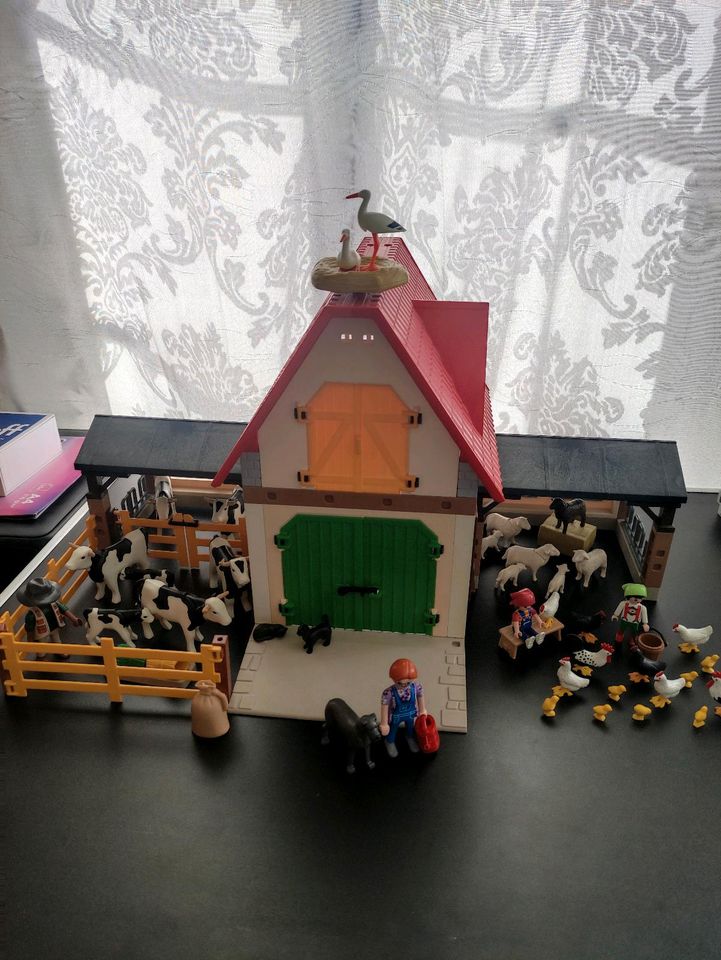 Playmobil Große Scheune mit vielen Tieren in Lübeck