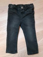 Dunkelgraue Jeans verstellbare Taille, H&M, Gr.74 Sachsen-Anhalt - Oebisfelde-Weferlingen Vorschau