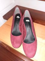 Marco Tozzi Plateau Nubuk Pumps Gr 39 bordeaux Bayern - Karlshuld Vorschau