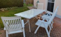 Gartenmöbel Kettler ROMA weiß Kunststoff (Tisch+Stühle+Hocker) Bayern - Waging am See Vorschau