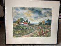 Selbstgemaltes Bild-Pastellkreide 50x60cm Schleswig-Holstein - Norderstedt Vorschau