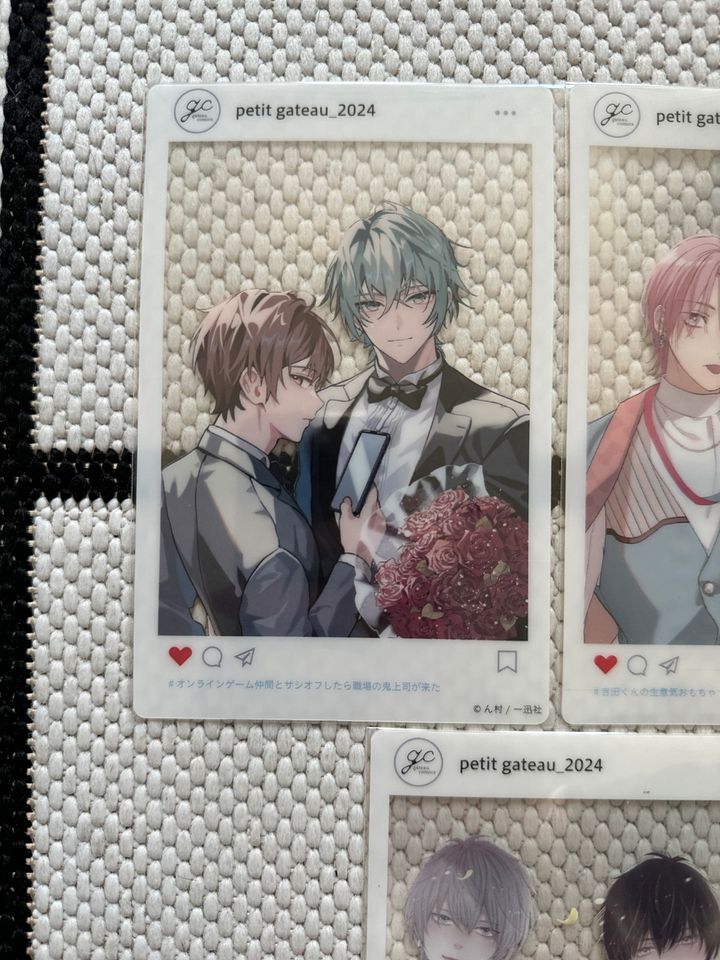 Diverse SNS cards Yaoi manga boys love shounen ai merch in Darmstadt