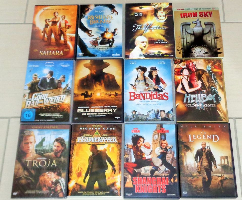 DVD-Sammlung-Klassiker-Fantasy-Kultfilme u.v.m. in Naila