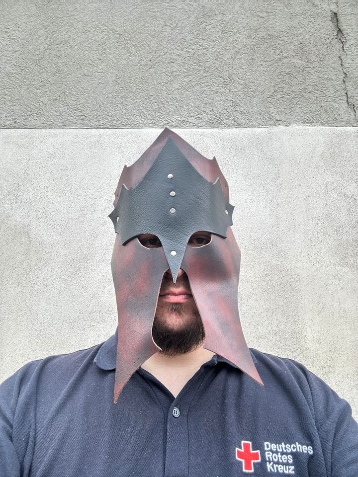 Lederhelm / Larp / Mittelalter / Cosplay in Königswinter