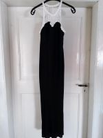 Kleid lang Gr. 36 38 schwarz creme Sachsen-Anhalt - Gröningen Vorschau