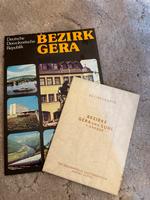 Bezirk Gera Suhl DDR Karte Bezirkskarte Sachsen - Bannewitz Vorschau