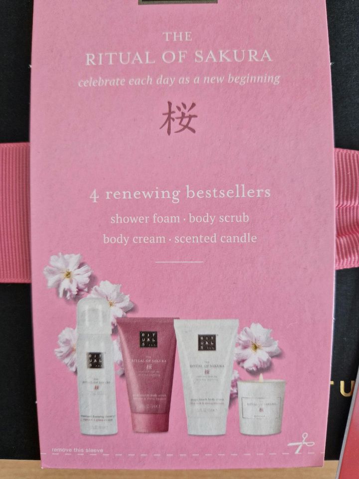 NEU Rituals Sakura Geschenk Set Shower Body Scrub Cream limitiert in Kassel