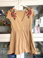 Besticktes Baumwollkleid Zara Knit Bayern - Regensburg Vorschau