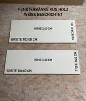 Fensterbank (Resopal Bauhaus) 2 Stck snow white Saarland - Schwalbach Vorschau