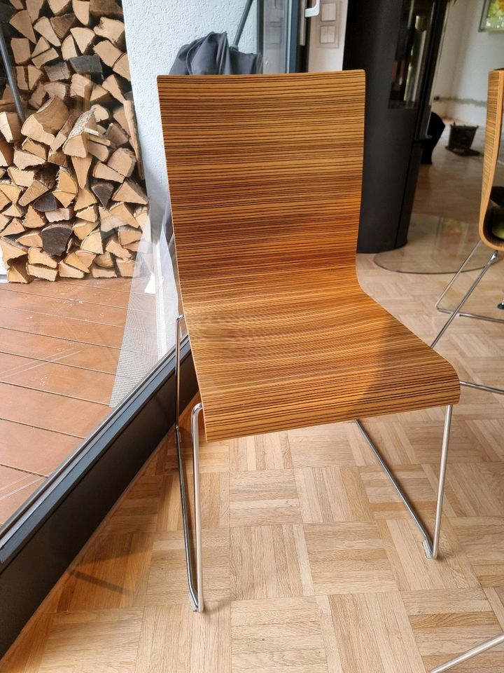 8x Pedrali Kuadro Design Stühle Holz in Böblingen