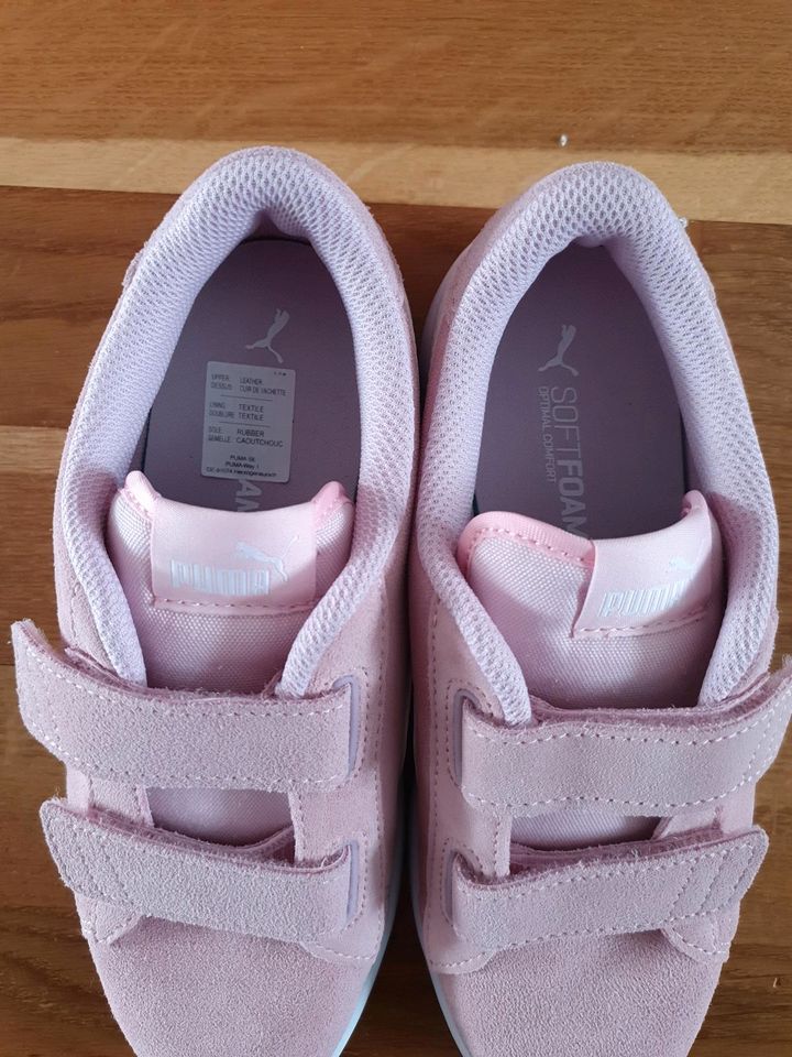 Puma Smash Sneaker Klett Turnschuhe V2 Lady Mädchen neu in Neu Ulm