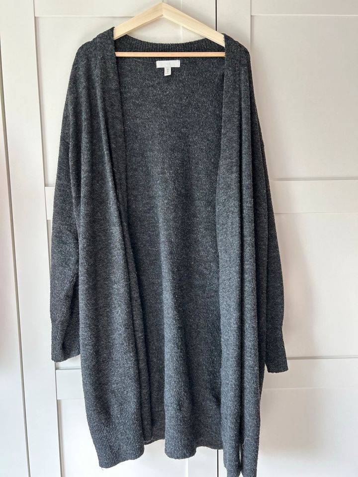 lange H&M Strickjacke Xl Grau in Seelze