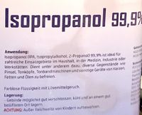 1 Liter Isopropanol 99,9%, Neuware Bayern - Nürnberg (Mittelfr) Vorschau