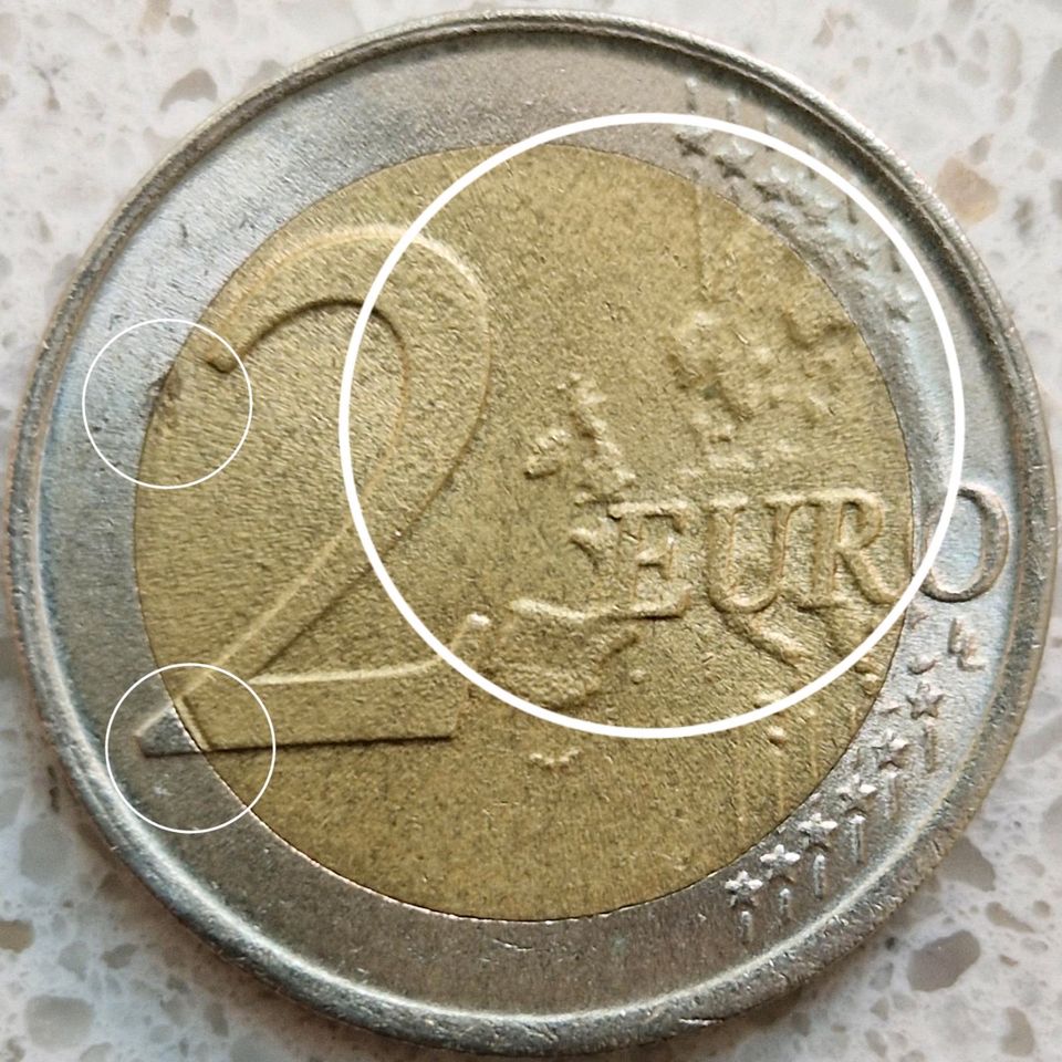 2 Euro Münze Frankreich charles de Gaulle in München