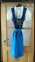 Dirndl schwarz/blau Größe 34, inkl. Bluse Barthelmarkt/Volksfest Bayern - Manching Vorschau