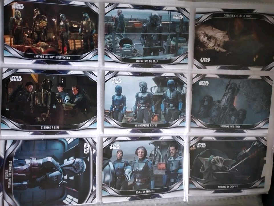 Star Wars The Mandalorian Trading Cards Topps Season 2 Base Cards in Babensham