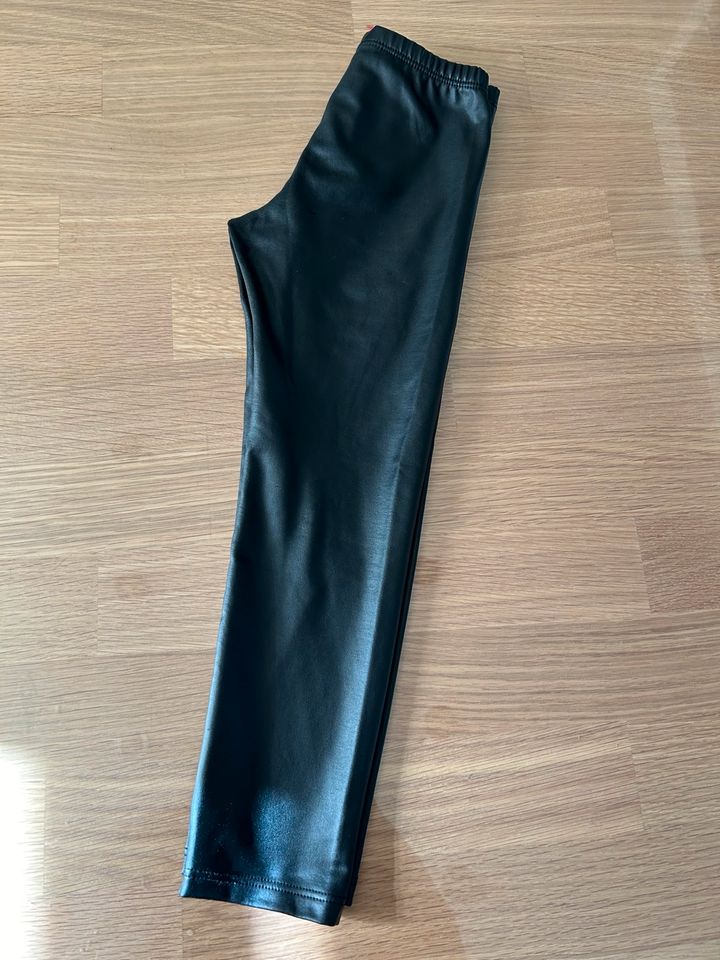 Kunstleder Leggings Gr.122/128 in Mettlach