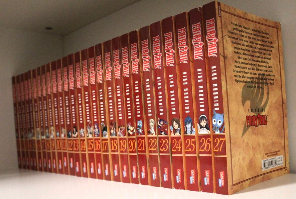 Fairy Tail Bänder 1-27 in Geist