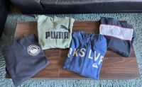 4x Hoodie Kapuzenpullover - BENCH - PUMA - QUICKSILVER - Größe M Nordrhein-Westfalen - Bad Laasphe Vorschau