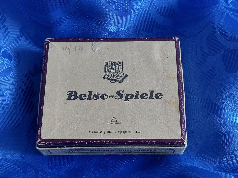 DDR  Unterhaltungsspiel / Kartenspiel ( 50er Jahre ) in Leipzig