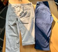 Zwei Caprihosen beige und blau Nordrhein-Westfalen - Unna Vorschau