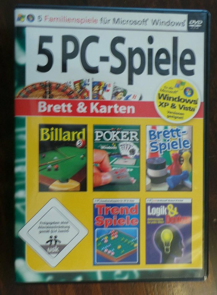 5 PC-Spiele Brett & Karten in Erftstadt