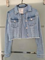 Jeans Jacke Übergangsjacke kurz Gr 36 S Neu blau Nordrhein-Westfalen - Neukirchen-Vluyn Vorschau