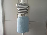 Comma Business Rock Velours hellblau Gr 36 Hessen - Selters Vorschau