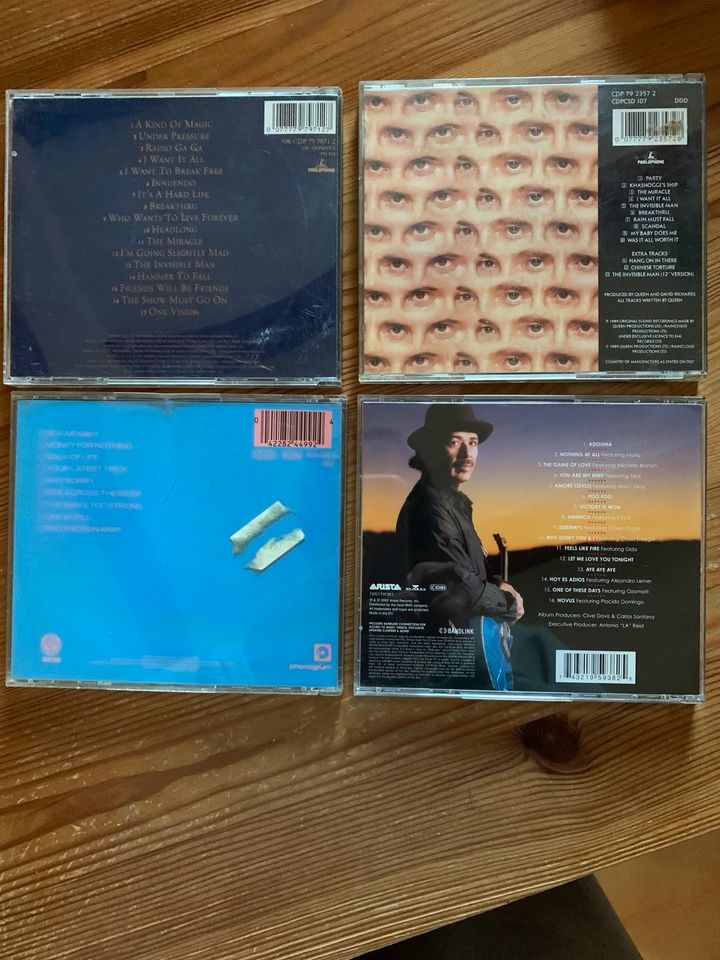 CD Klassiker 80er/90er * QUEEN * DIRE STRAITS * SANTANA * in Lissendorf