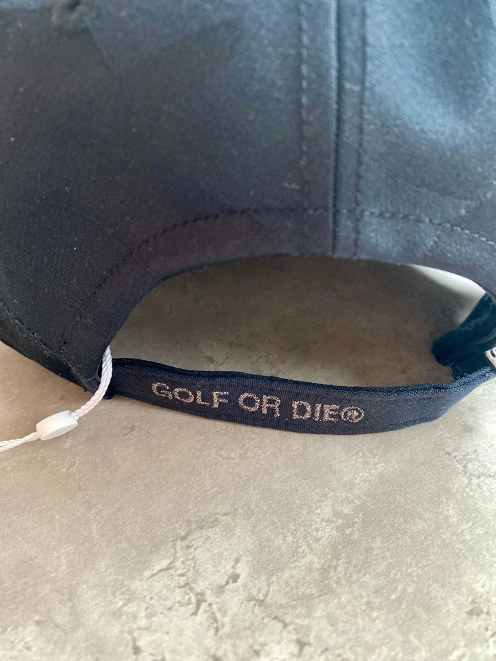 Golfkappe von Mark & Lona "Golf or die" Größe Unisex schwarz -NEU in Frankfurt am Main