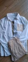 Party Set Gold Hose Top und Bluse Größe XS Bayern - Salching Vorschau