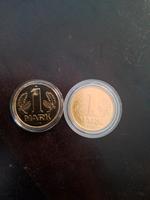 2 x 1 DDR-Mark vergoldet Sachsen - Heidenau Vorschau