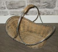 Deko-Geschenkkorb Rattan Form oval geflochten Picknickkorb Parchim - Landkreis - Parchim Vorschau