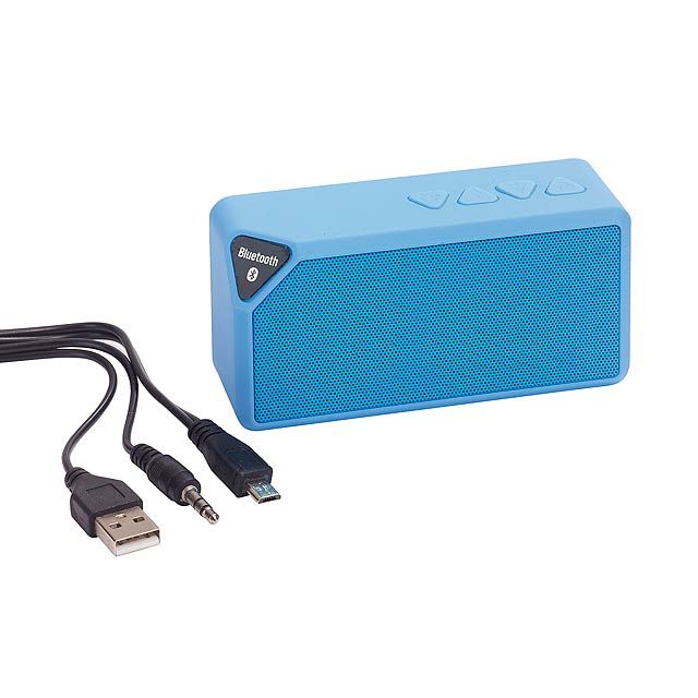 Bluetooth Lautsprecher Box " Cuboid " Blau Wireless Speaker in Wilnsdorf