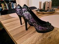 High Heels in Blumen Optik (Lila) Größe 36 Altona - Hamburg Iserbrook Vorschau