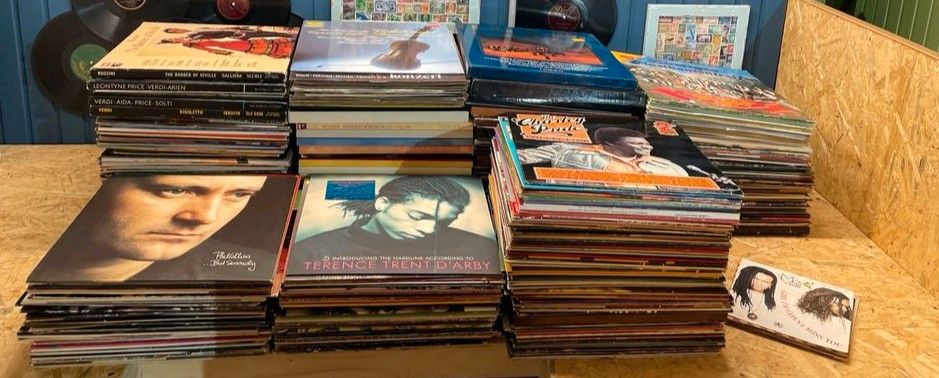 Plattensammlung Vinyl Schallplatten 468 Stück in Lehre