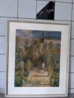 REDUZIERT! Claude Monet Kunstdruck "Der Garten des Künstlers ..." Baden-Württemberg - Sigmaringendorf Vorschau