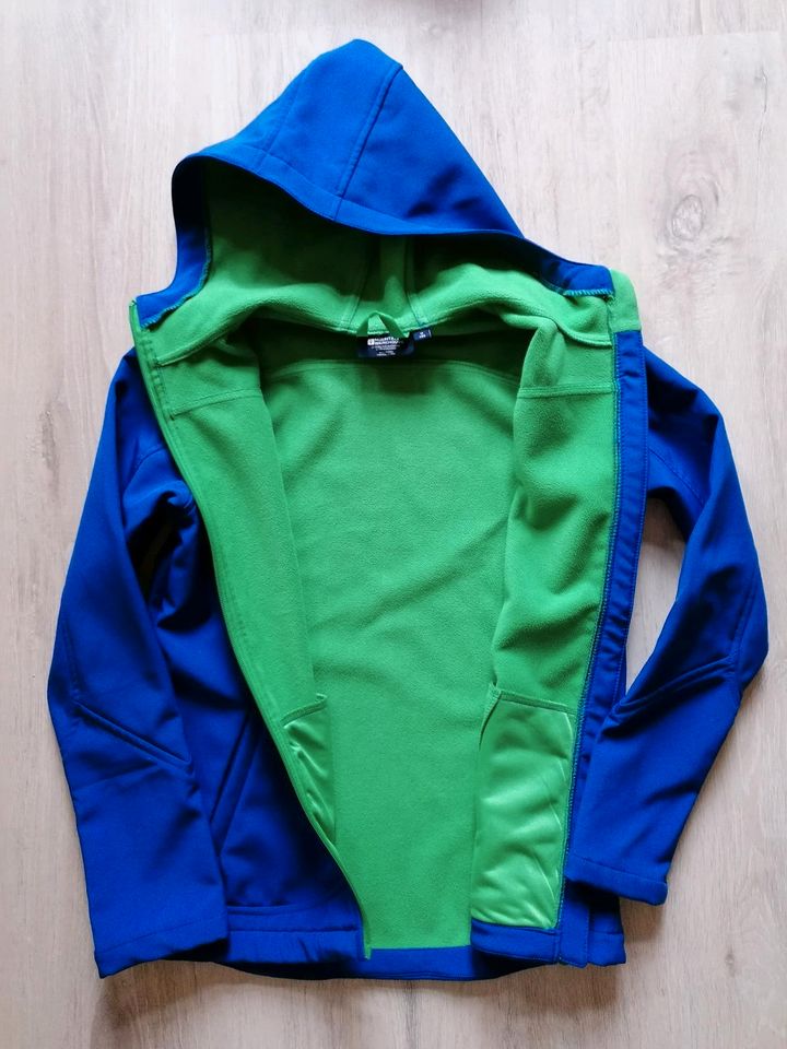 Jacke mit Kapuze, blau, Gr. 164, kaum getragen in Leipzig