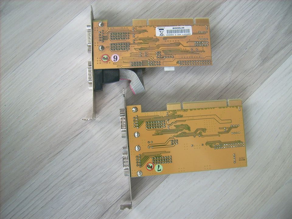 PCI Karte 2X seriell RS 232 2 Stück in Hannover