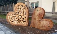 Rost Herz Holzregal Nordrhein-Westfalen - Medebach Vorschau