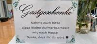 Hochzeitsschilder / Notfallkorb / Gästebuch / Gastgeschenke Nordrhein-Westfalen - Krefeld Vorschau