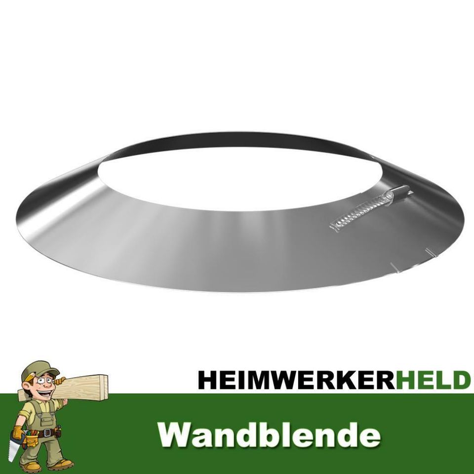 Edelstahl Schornstein Bausatz doppelwandig 0,5 mm 5,5 m DW 180 in Herne