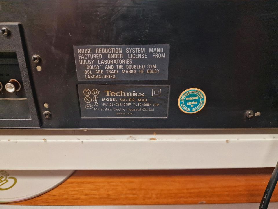 Technics RS-M33 Kassettendeck, Tapedeck in Frankfurt am Main