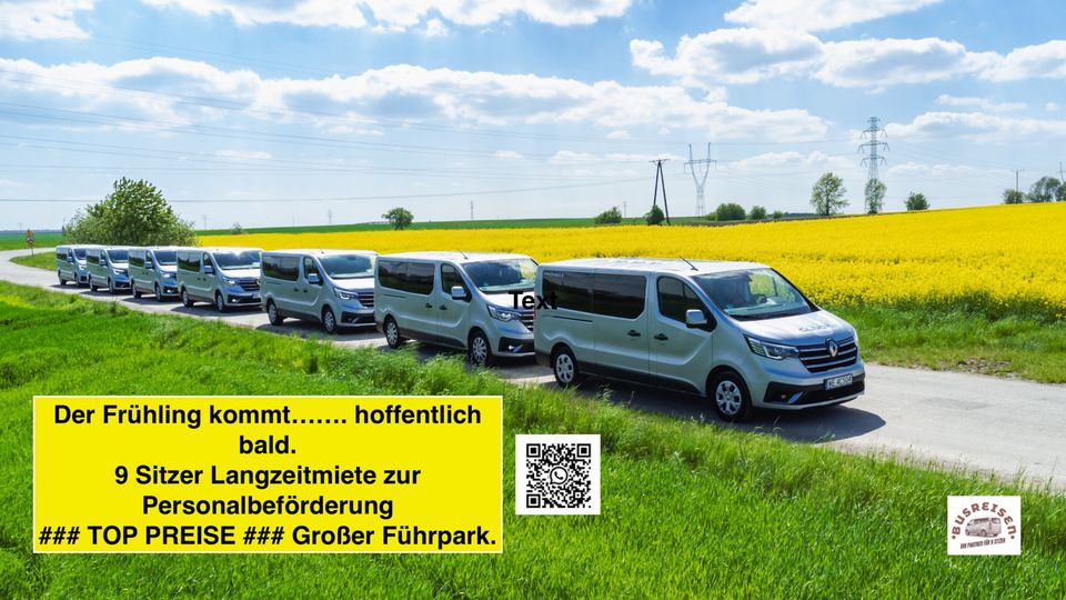 Kleinbus 9 Sitzer #Mieten#Langzeit# ohne km Begrenzung in Stuttgart