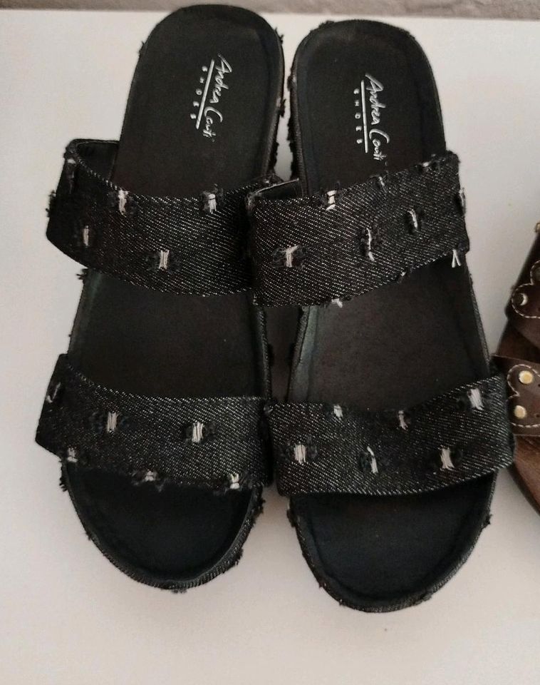 Schuhe Sommer Sandalen 37 38 Schlappen Pantoletten ab 7€ in Stegaurach