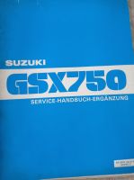 Suzuki GSX 750 Service-Handbuch-Ergänzung Baden-Württemberg - Rangendingen Vorschau