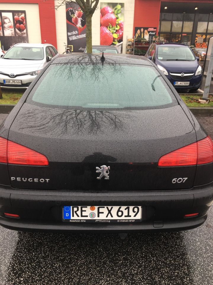 Peugeot 607 v6 (Vollausstattung) in Dorsten