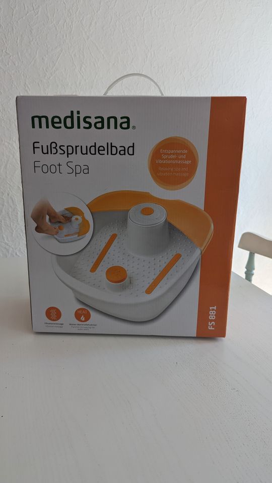 Medisana Fußsprudelbad neu OVP in Lübeck