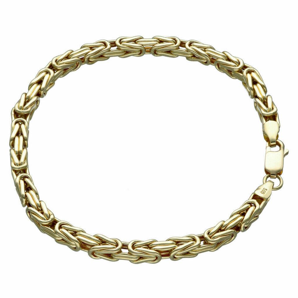 Königsarmband Armband Goldarmband 585 14K ECHT GOLD 22cm 3,5mm NEU Schmuck Massiv Goldschmuck Viele weitere Angebote mit Finanzierung Ratenzahlung im Shop sensburg-aurum in Berlin